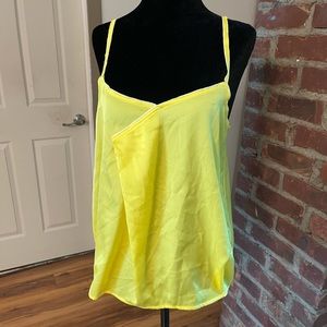 Bright yellow top
